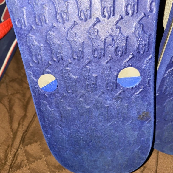 Mens polo flip flops size 11/12 $20 both - Picture 4 of 7